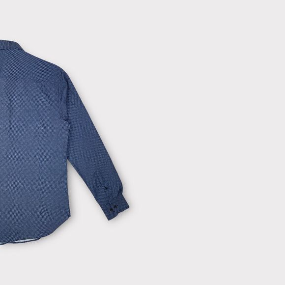 W.R.K Work Rest Karma Men's Small Medallion 4 Way Stretch Button Shirt Blue - Picture 12 of 14